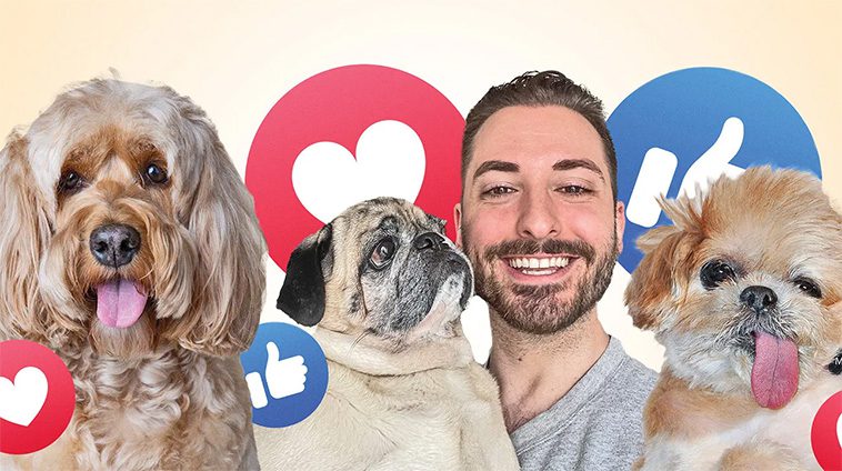 Fyrbenta stjärnor tar över sociala medier – slår människorna på fingrarna
